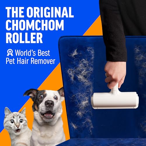 Chom Chom Roller Pet Hair Remover and Reusable Lint Roller - ChomChom Cat and Dog Hair Remover