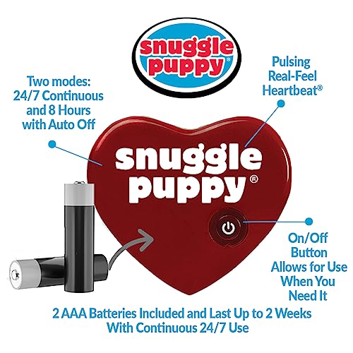 Original Snuggle Puppy Heartbeat Stuffed Toy for Dogs